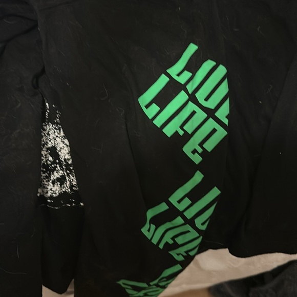 Adika size small long sleeve live life out loud shirt!! - Picture 2 of 4